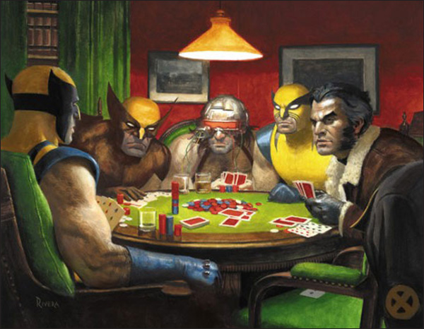 Dogs+playing+poker
